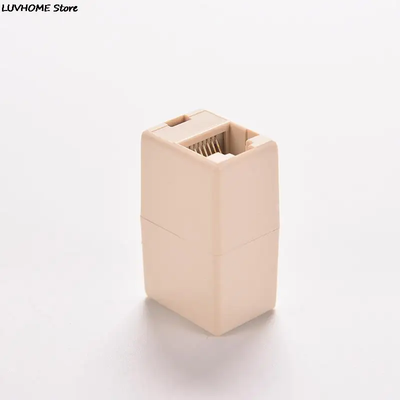 1 RJ45 Cat5 8P8C Socket Connector Coupler For Extension Broadband Ethernet Network LAN Cable Joiner Extender Plug