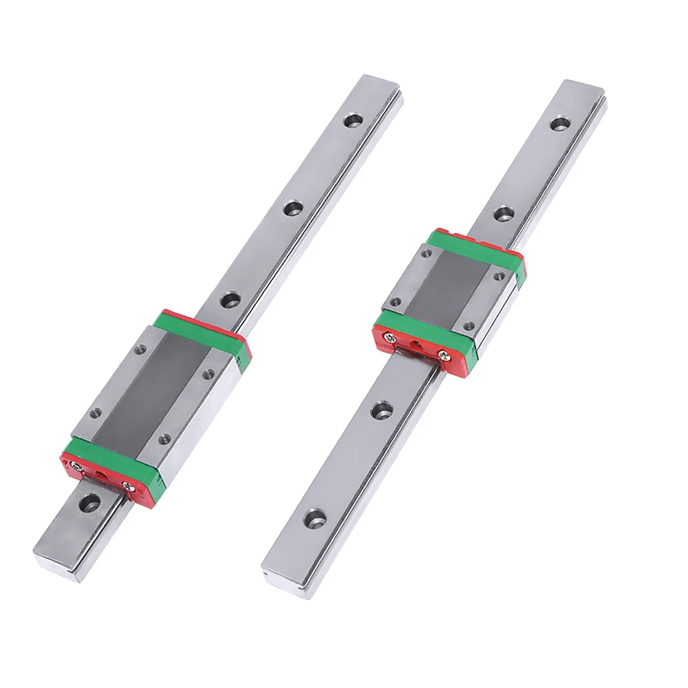 MGN12 MGN7 MGN15 MGN9 100 300 1000mm Miniature Linear Rail Slide 1pc MGN9 Linear Guide+1pc MGN9H Carriage Cnc 3D Printer Parts