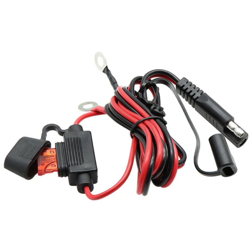 

Nuoxintr Waterproof 12V Motorcycle SAE For USB Phone GPS MP4 Charger Cable Adapter Motorbike Inline Fuse Power Supply