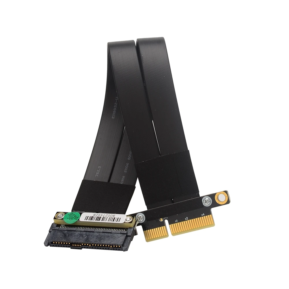 PCIe 4x - U.2 SFF-8639 연장 케이블 어댑터 U.2 NVMe SSD Chia Mining용 PCI Express 3.0 X4 확장기
