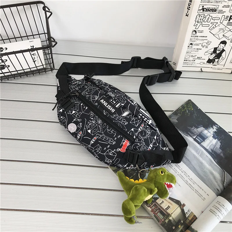 New Design Chest Bag Women Men Sports Multifunctional Waist Bag Couple Shoulder Messenger Bag Fashion Korean Fashion Bag