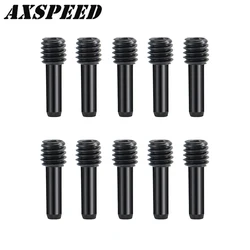 AXSPEED M4 Headless Hexagon Driveshaft Screw Pins 4*12mm for Axial SCX10 Wraith TRX4 TRX6 Tamiya 1/10 RC Crawler Car Parts