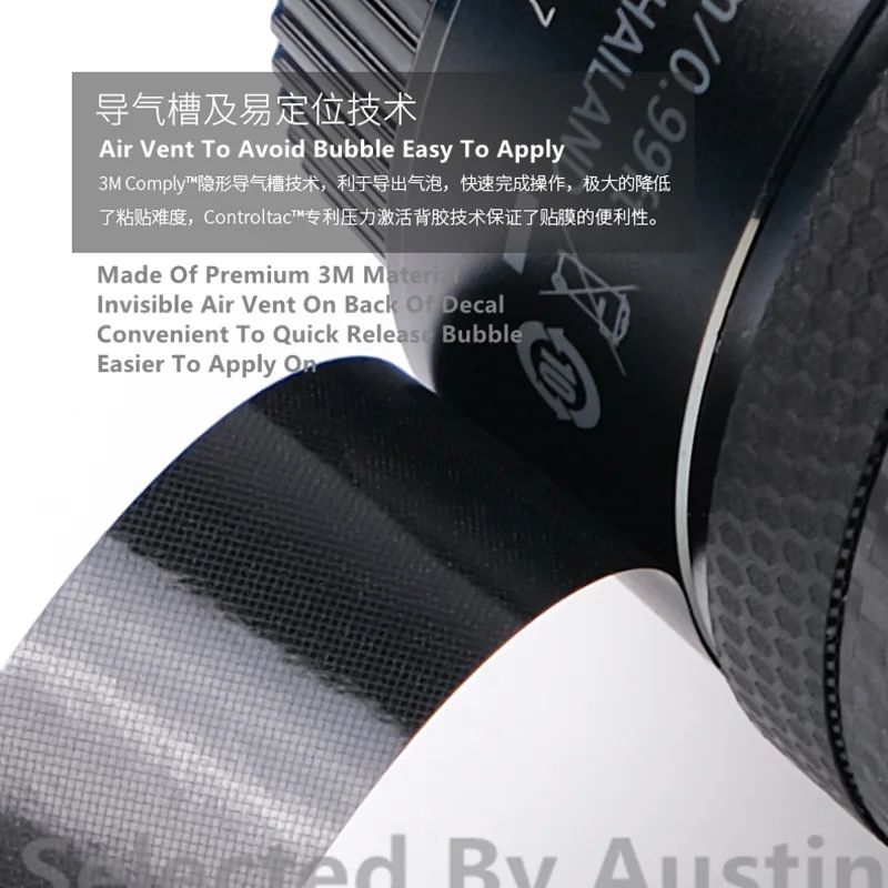 Lens Decal Skin For Sigma 100-400mm f5-6.3 Sticker Guard Protector Anti-scratch Coat Wrap Cover Case