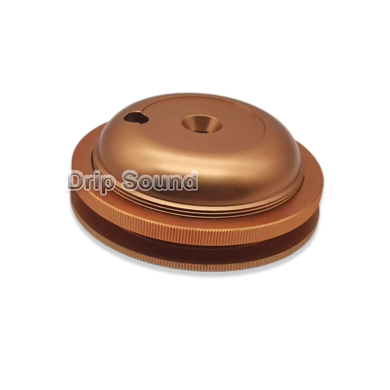 Osłona głośnika wysokotonowego samochodowego z aluminium 1,5 cala, siatka konwersyjna, dekoracyjny okrągły element audio samochodowego, pełna metalowa siatka, 64 mm — zdjęcie 3