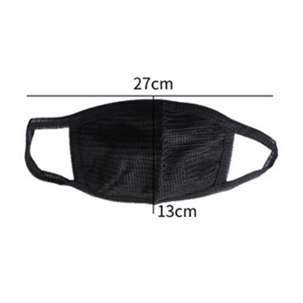 Mascarilla de prevención de contaminación a prueba de arena, máscara de lana fina de color aleatorio, 10 piezas, disponible para las cuatro