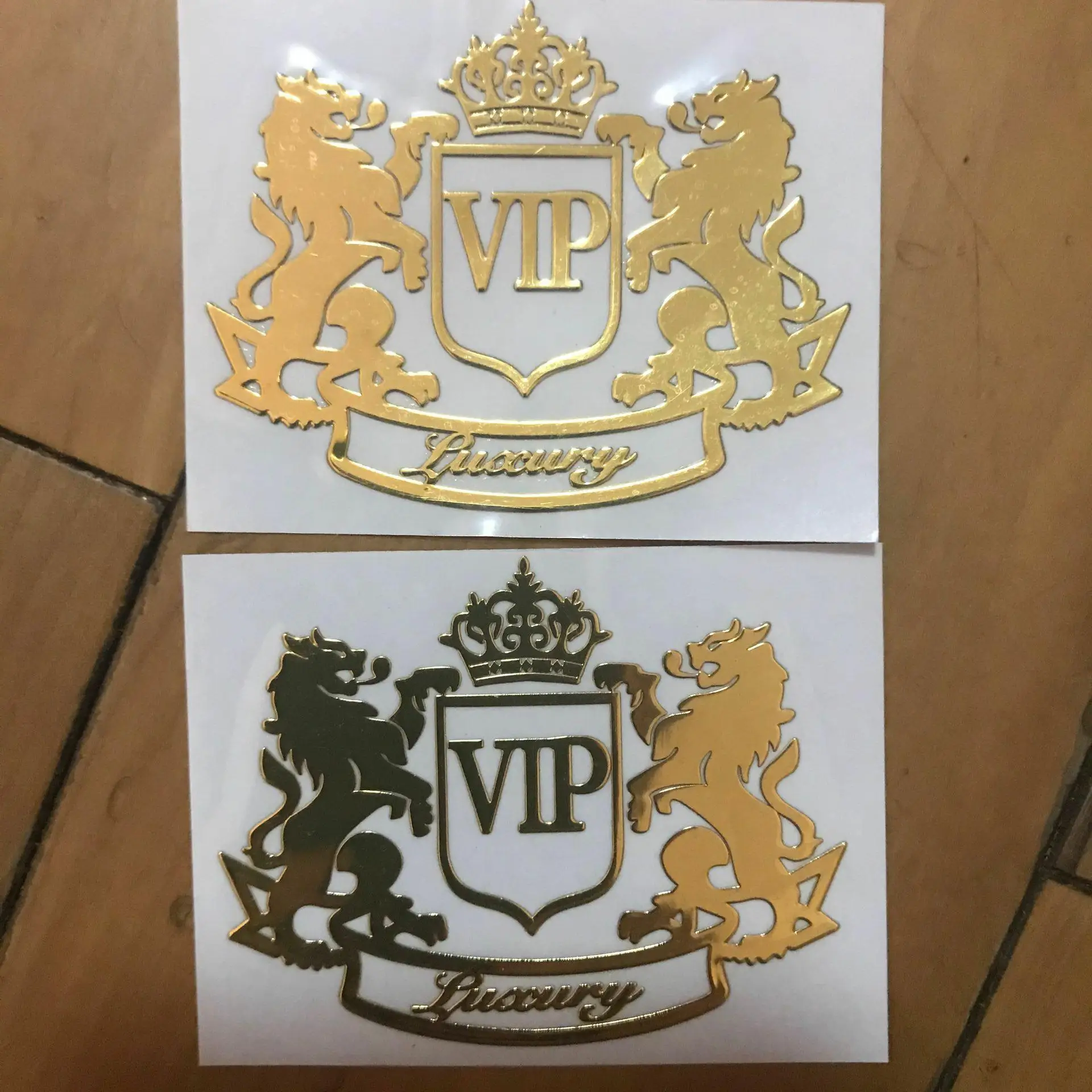 MT-73 luxury VIP 3D Car Stickers Cool  Logo Car Styling Metal Badge Emblem Tail Decal Motorcycle Car Accessories Automobile