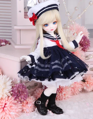 

26 cm BJD doll SD doll 1/6 female wa MURIEL Mengwa give eyeball doll gift