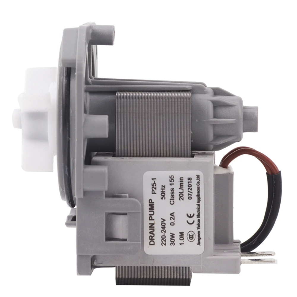 Washing machine drain pump electric motor 220V ac laundry press machine spare parts full copper water flow power motor