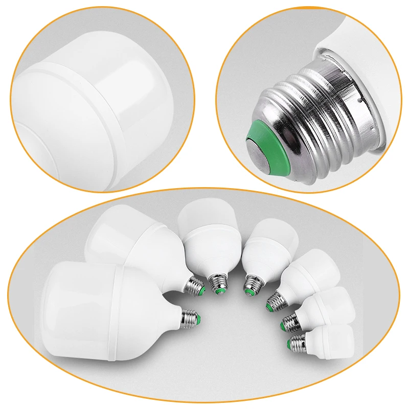 High Power E27 Led Bulb Lights 30W 40W 50W Lampada Ampoule Bombilla Energy Saving Led Lamps for Home Living Room 220V