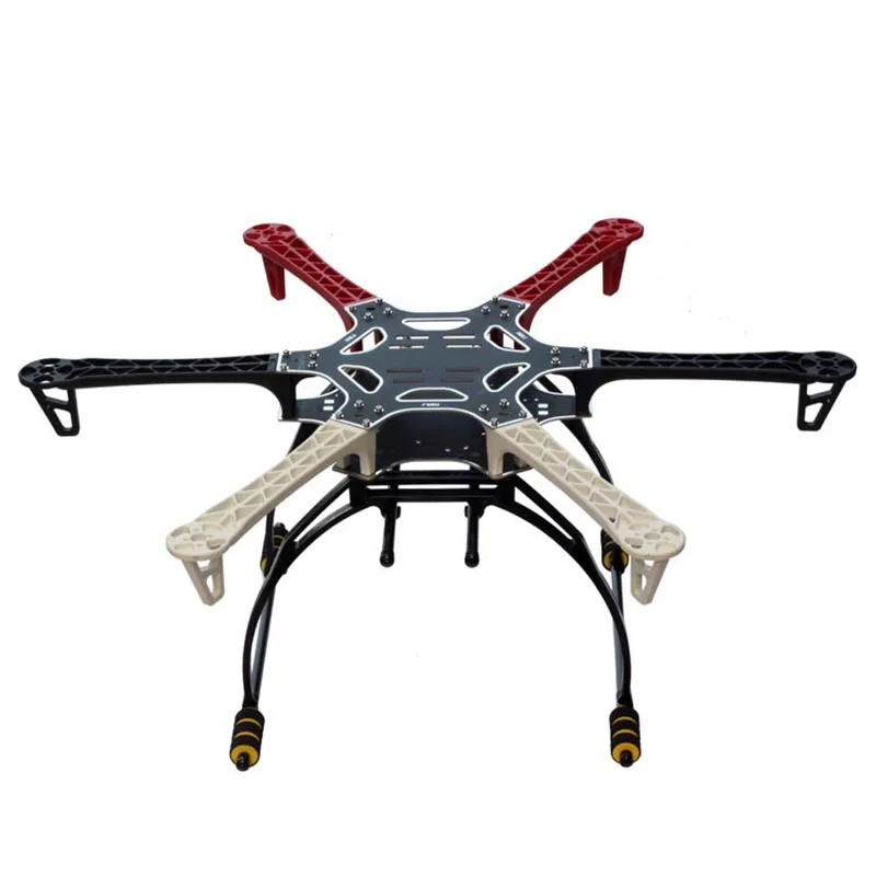 Hexa Frame Arm HexaCopter FPV F550 PCB with Landing Gear Gimbal Protector Battery Plate for Flamewheel F550 HJ550 Quadcopter