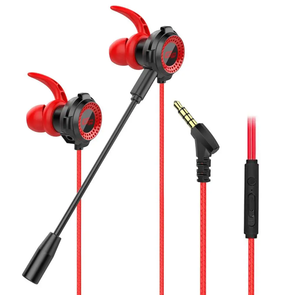 G11-A Universal 3.5mm In-Ear Wired Earphone Heatset Waterproof Gaming Headset Earphones with Microphone Wired In-Ear Earphones