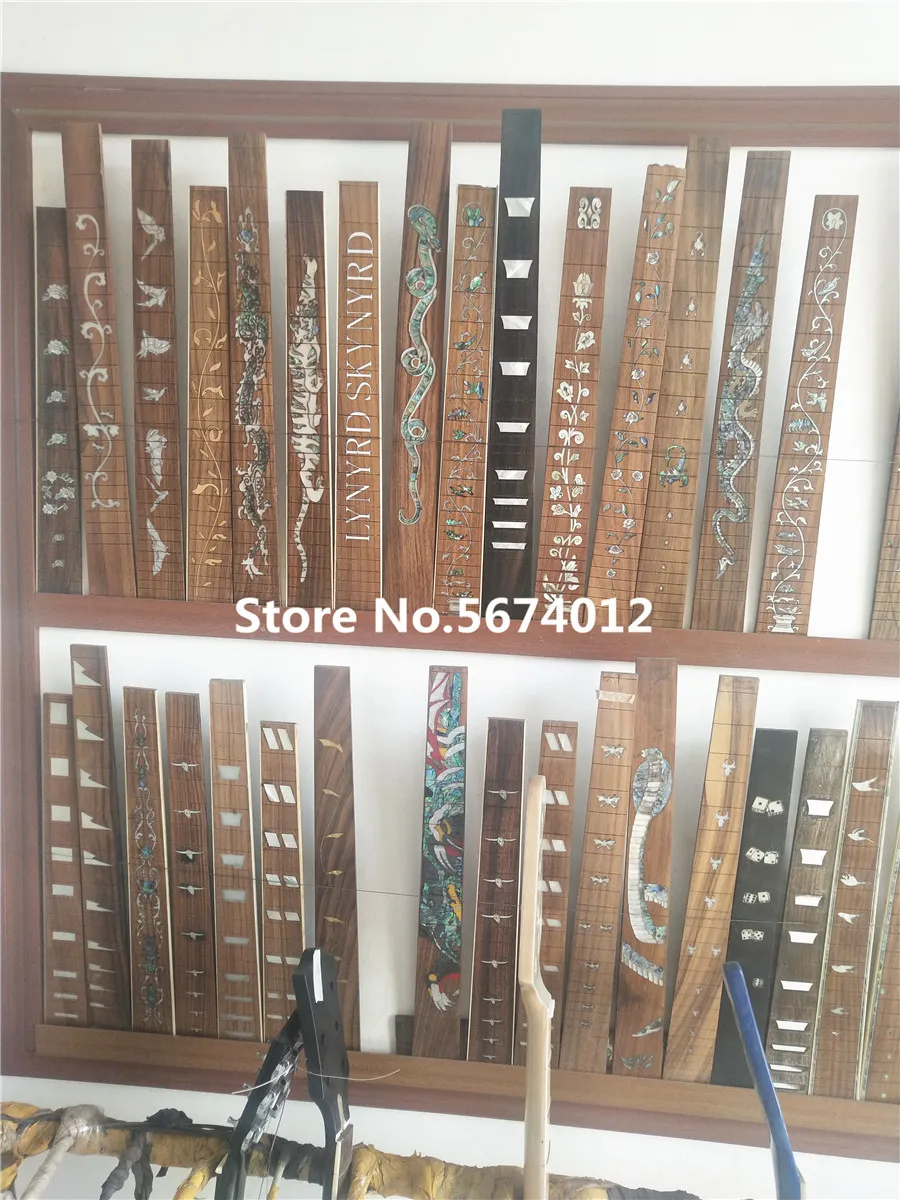 The latest customized version of electric guitar guitar fingerboard mark inlay can be customized according to the requirements