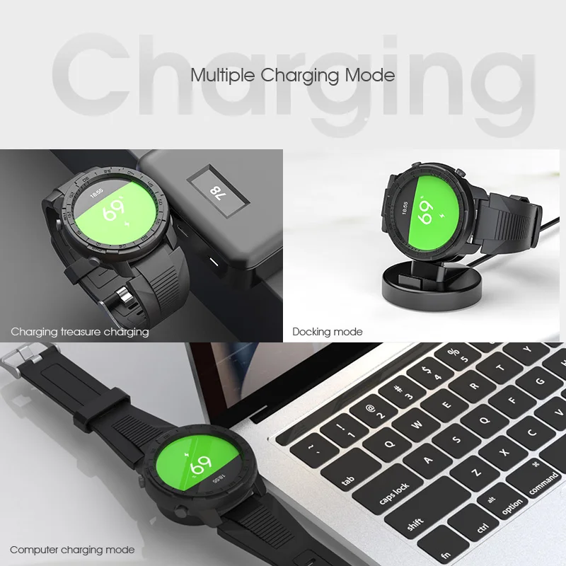 Magnetic Chargers For Amazfit GTR 42mm 47mm GTS USB Wireless Fast Charging replace Dock Cradle Station for T-rex Watch SIKAI