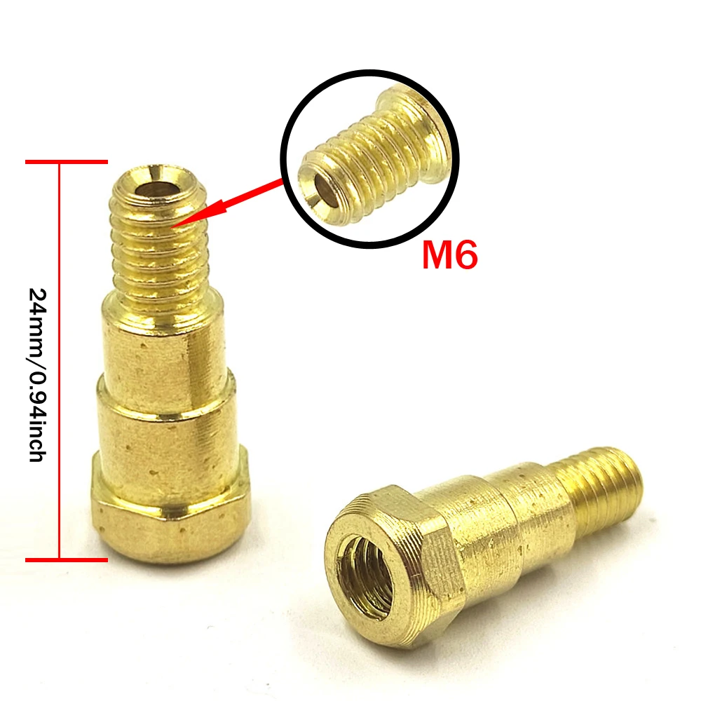 Consumibles de soplete de soldadura, 14 piezas, 24KD, 0,8mm, 0,9mm, 1,0mm, 1,2mm, soporte de punta de boquilla de Gas para soplete de soldadura 24KD MIG MAG