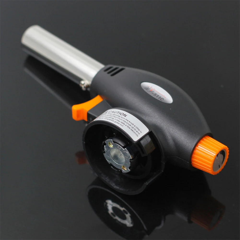 Barbecue Ignition Gun Flame Gun Head Disinfection Spray Gun Cassette Flame Gas Spray Gun Home Outdoor Kitchen Igniter Tool