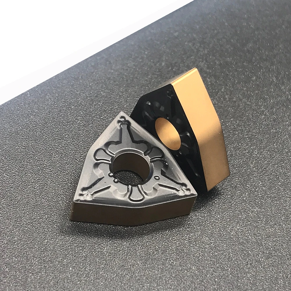 10 個旋盤ツール WNMG080404-TM PC4225 切断旋盤 CNC ツール旋盤カッター外部旋削工具超硬インサート高品質
