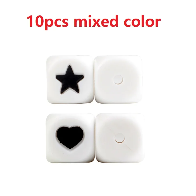 BOBO.BOX Silikon Beißringe Perlen Umweltfreundliche BPA FREI Baby Zahnen Brief Perlen Schnuller Kette Clip DIY Halskette Rattail Cord – Detail 21