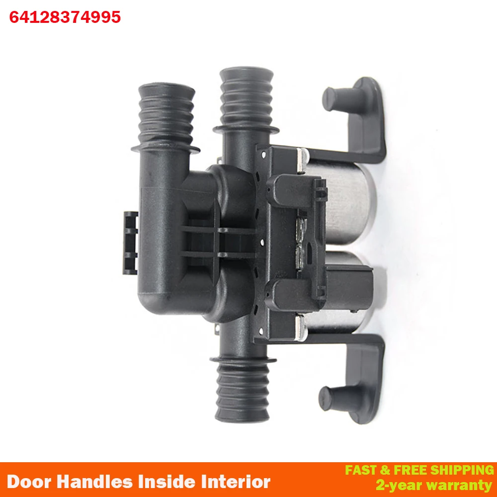 64128374995 Heater Control Valve Dual Solenoid For BMW E39 530 540 E53 X5 64-12-8-372-016 1147412137