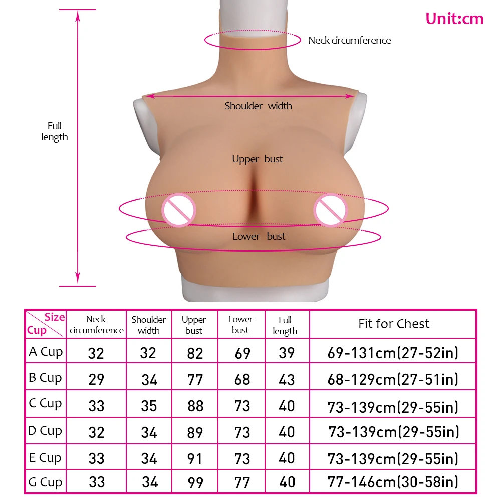 Tgirl Transgender Fake Chest Cosplay Women BodySuit Silicone Breast Crossdresser Fake Boobs BODI Dragqueen Sissy Cosplay Dress