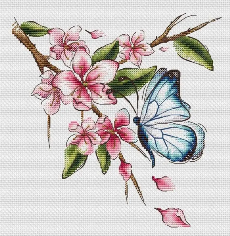 

MM200940 Homefun Cross Stitch Kits Package Greeting Needlework Counted Cross-Stitching Kits New Style Joy Sunday Kits Embroidery