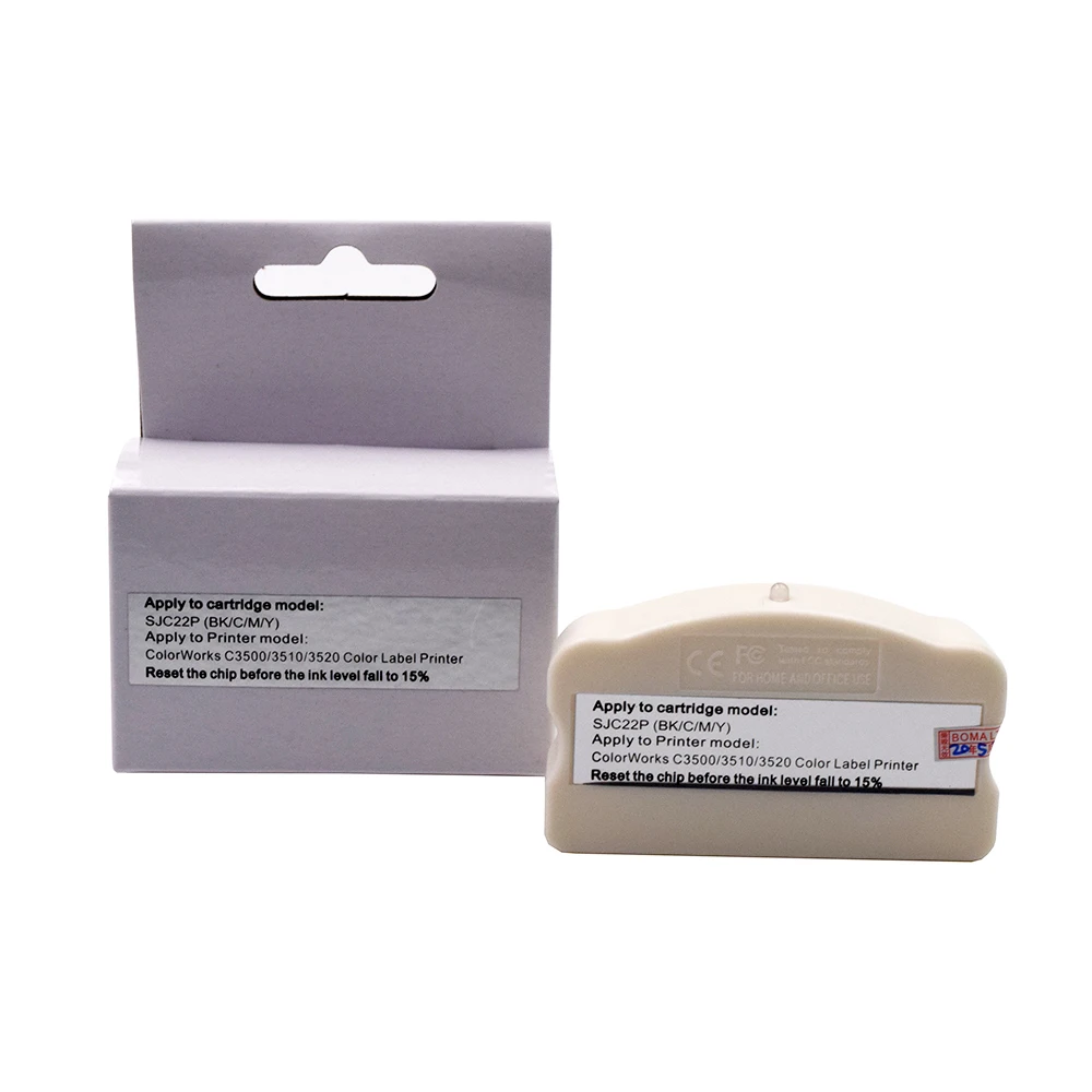 

Устройство сброса чипа для принтера цветных этикеток Epson TM-C3500 TM-C3510 TM-C3520 для оригинального чипа картриджа с чернилами Epson GJiC22P