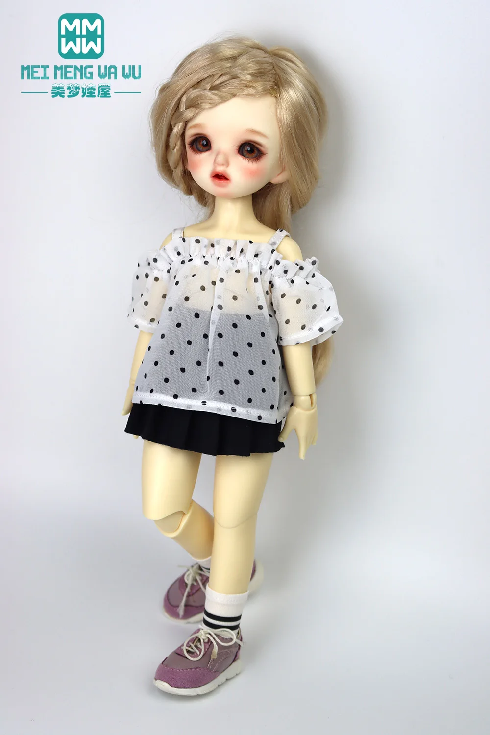 30cm YOSD 1/6 BJD Doll Clothes Toys Spherical joint doll Fashion Camisole Miniskirt Denim shorts