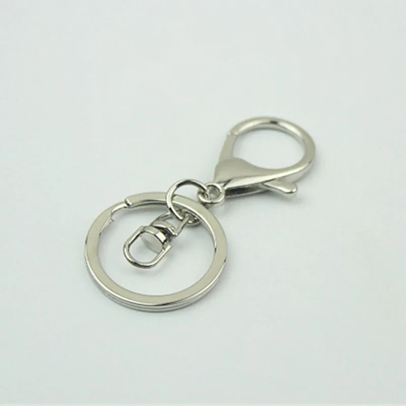 1 sztuk Metal Lobster zapięcie moda brelok z okrągły pierścień dla DIY skóra ręcznie robiona torba torebka pasek akcesoria 8 kolory