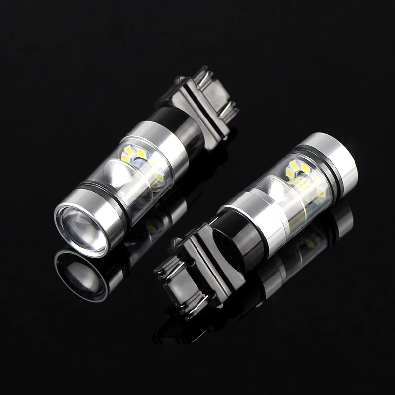 2x LED Reverse Light Lamp 3157 3156 For Chevrolet Blazer Camaro Cavalier Corvette Malibu Tahoe Colorado Volt Orlando Trailblazer