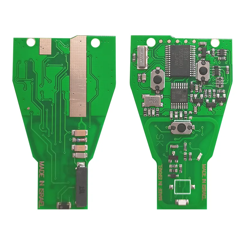 XNRKEY-chave do controlo a distância do carro, Benz A de Mercedes, B, C, Classe E, W203, W204, W205, W210, W211, W212, W221, microplaqueta do NEC,