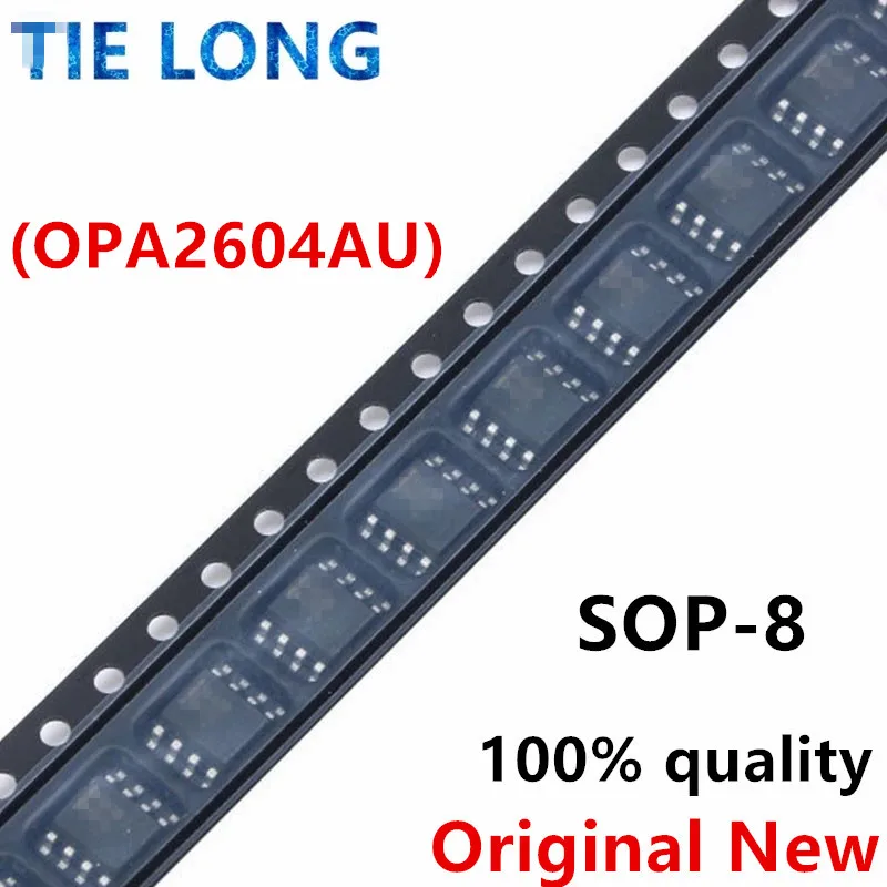 10pcs OPA2604AU SOP8 OPA2604 SOP-8 new original For more specifications, please contact customer service