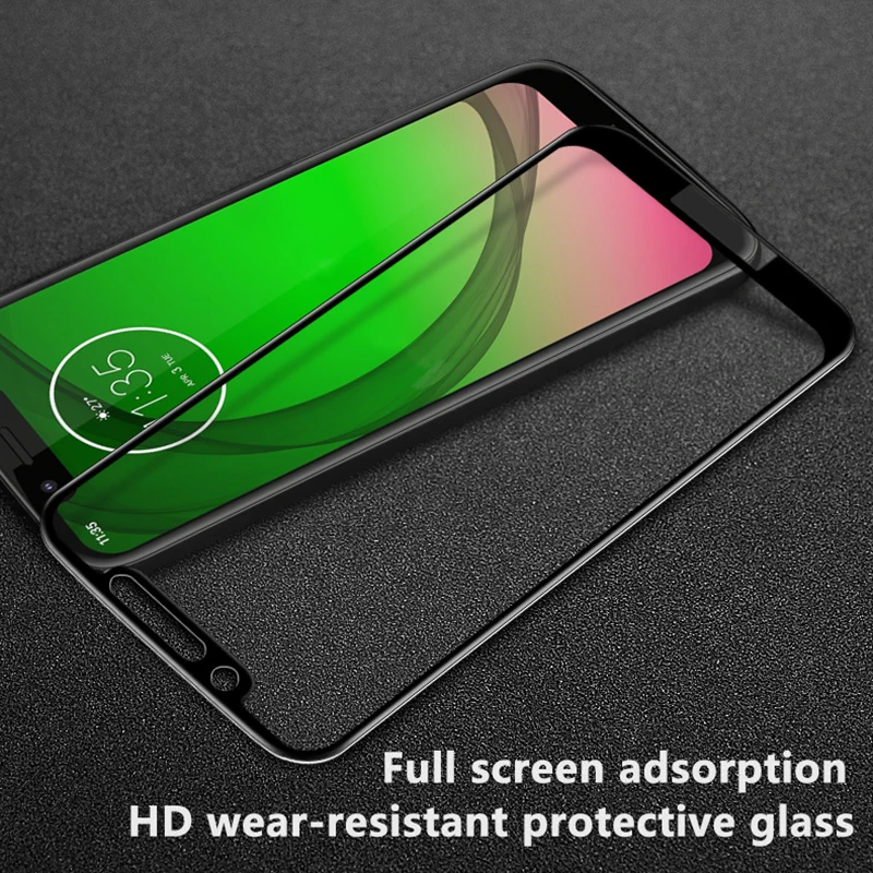 Full Cover Tempered Glass For Motorola G7 Plus G6 E5 Play G7 POWERP GO Screen Protector film P50 P40 phone protective glass