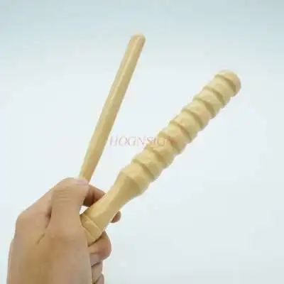 Percussion instrument thread section scraping stick wooden kindergarten children's musical toy baby early education