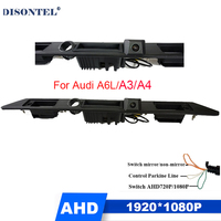 1920*1080P AHD HD Night Vision Car Rear View Backup Trunk Handle Camera for Audi A6L A4 A3 A8 Waterproof Parking Camera