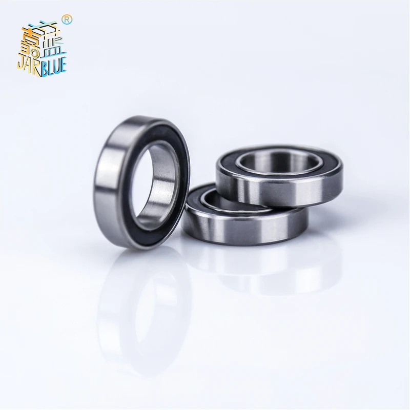 1-3pcs/lot 6200-2rs,6201-2rs,6202-2rs,6203-2rs,6204-2rs,6205-2rs Rubber Sealed Deep Groove Ball Miniature Bearing Brand New