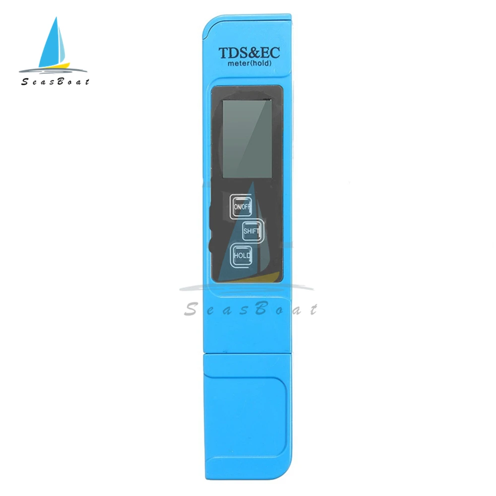 3 in 1 Digital TDS/EC Temperature Meter Tester Thermometer Pen Conductivity Water Quality Measurement Tool 0-9990ppm