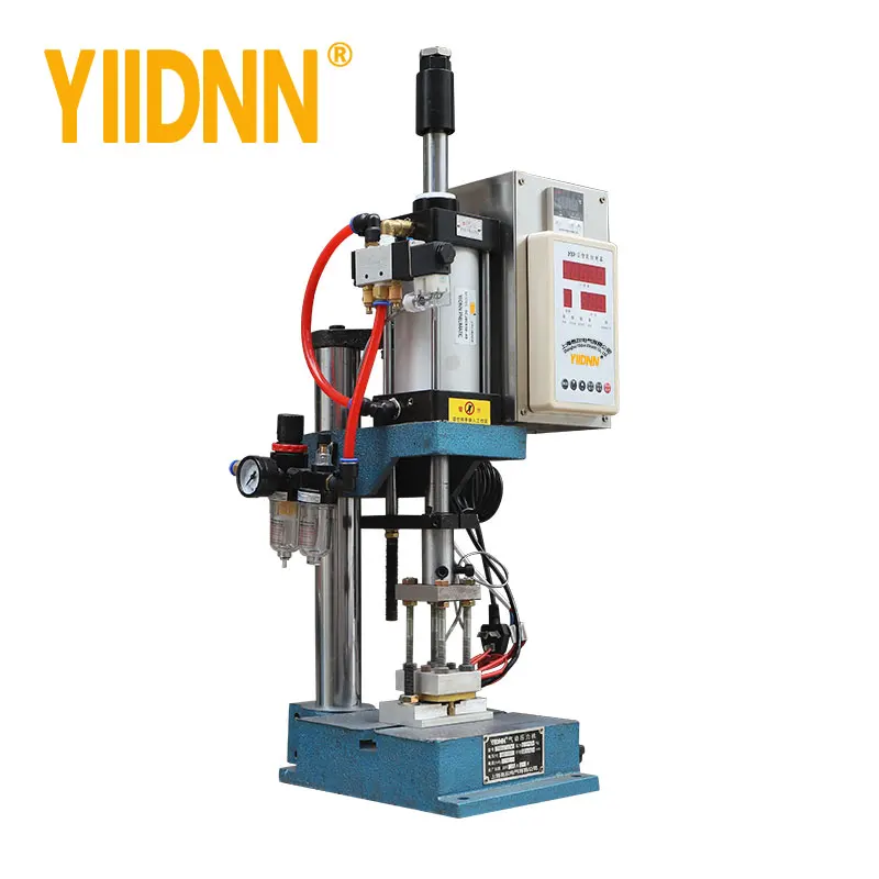 YD-80R CE Pneumatic Tshirt printing Heat Press Machines 300KG Single Column Adjustable Force 220V/110V Punching Machine