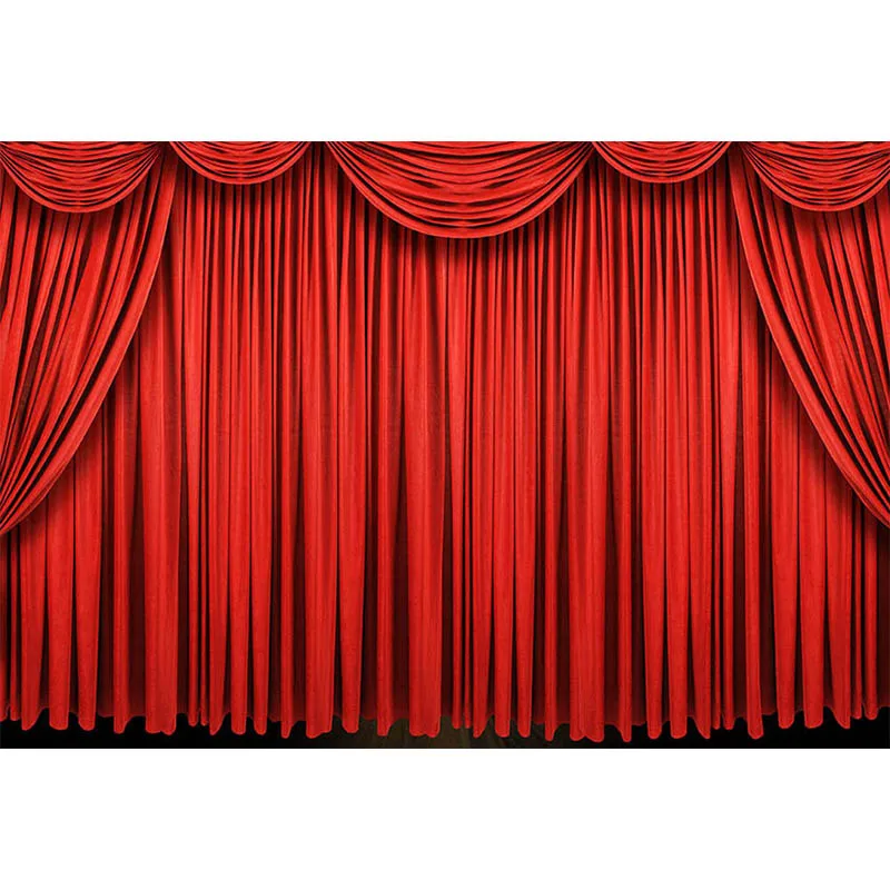 

Avezano Photography Backdrops Red Curtain Stage Birthday Circus Tour Background Photo Studio Photozone Photocall Decor Wallpaper