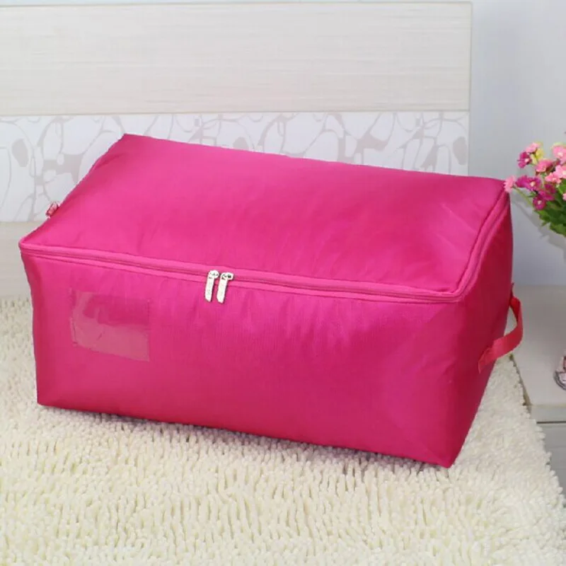 

Large Storage Bag Portable Luggage Organizer For Clothes Folding Closet Tidy Case Anti-bacterial Bedding Stuff Storage Container