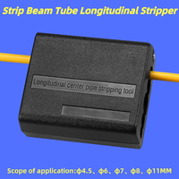 4.5/6/7/8/11mm Longitudinal Beam Tube Stripper Fiber Optical Cable Jacket Sheath Slitter Fiber Optical Loose Tube FTTH Tools