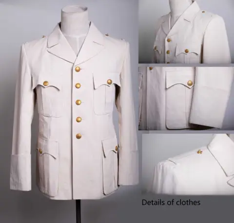 WW2 Germany White general uniform  North Africa