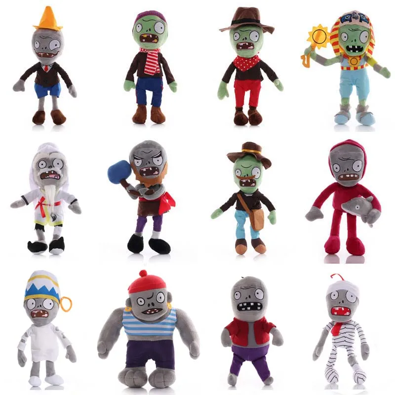 

1pcs Plants vs Zombies Plush Toys 30cm PVZ Zombies Soft Stuffed Plush Toys Doll for Kids Children Gifts Party Toys