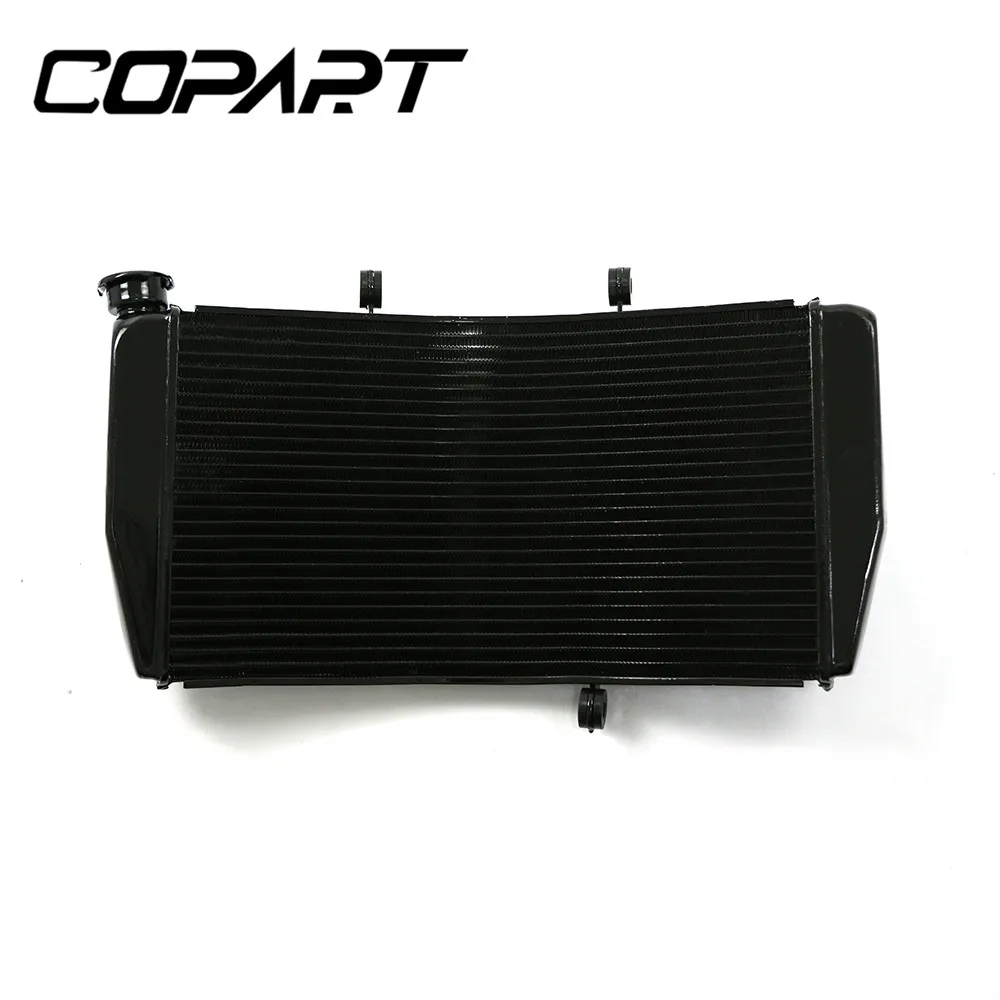 For Honda CBR954RR CBR954 CBR 954 RR 2002 2003 Motorcycle Engine Radiator Water Tank Aluminium Replace Part Cooling Cooler Black