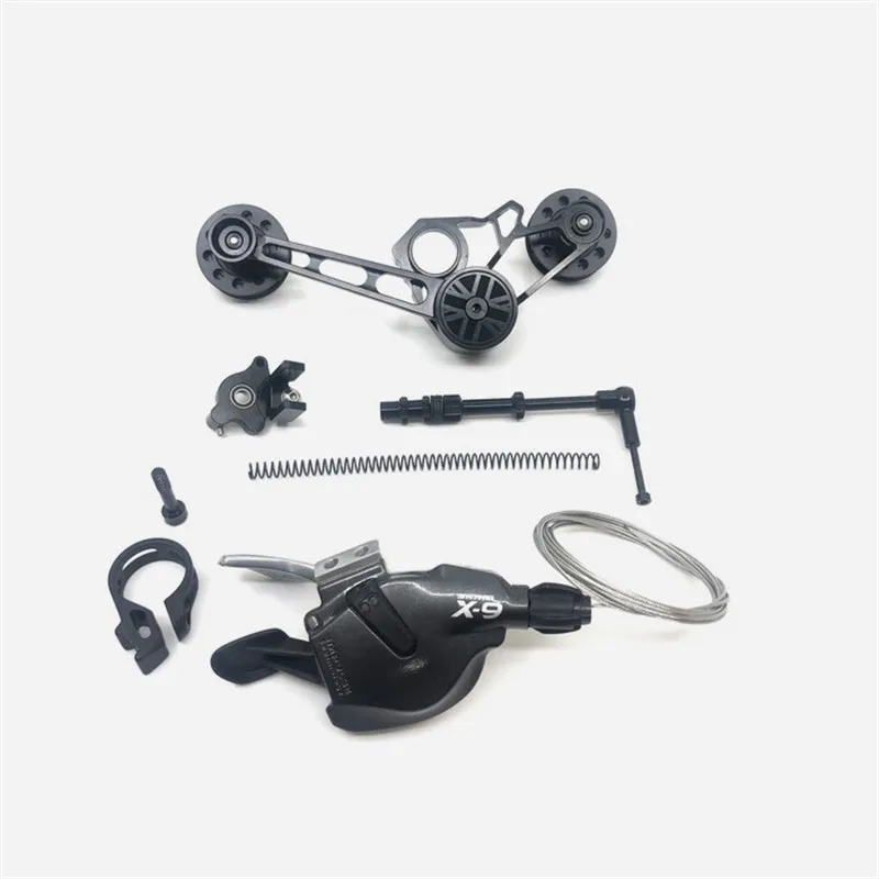 Folding bicycle gear shifting accessory set 6-speed 7-speed for brompton bike conversion upgrade