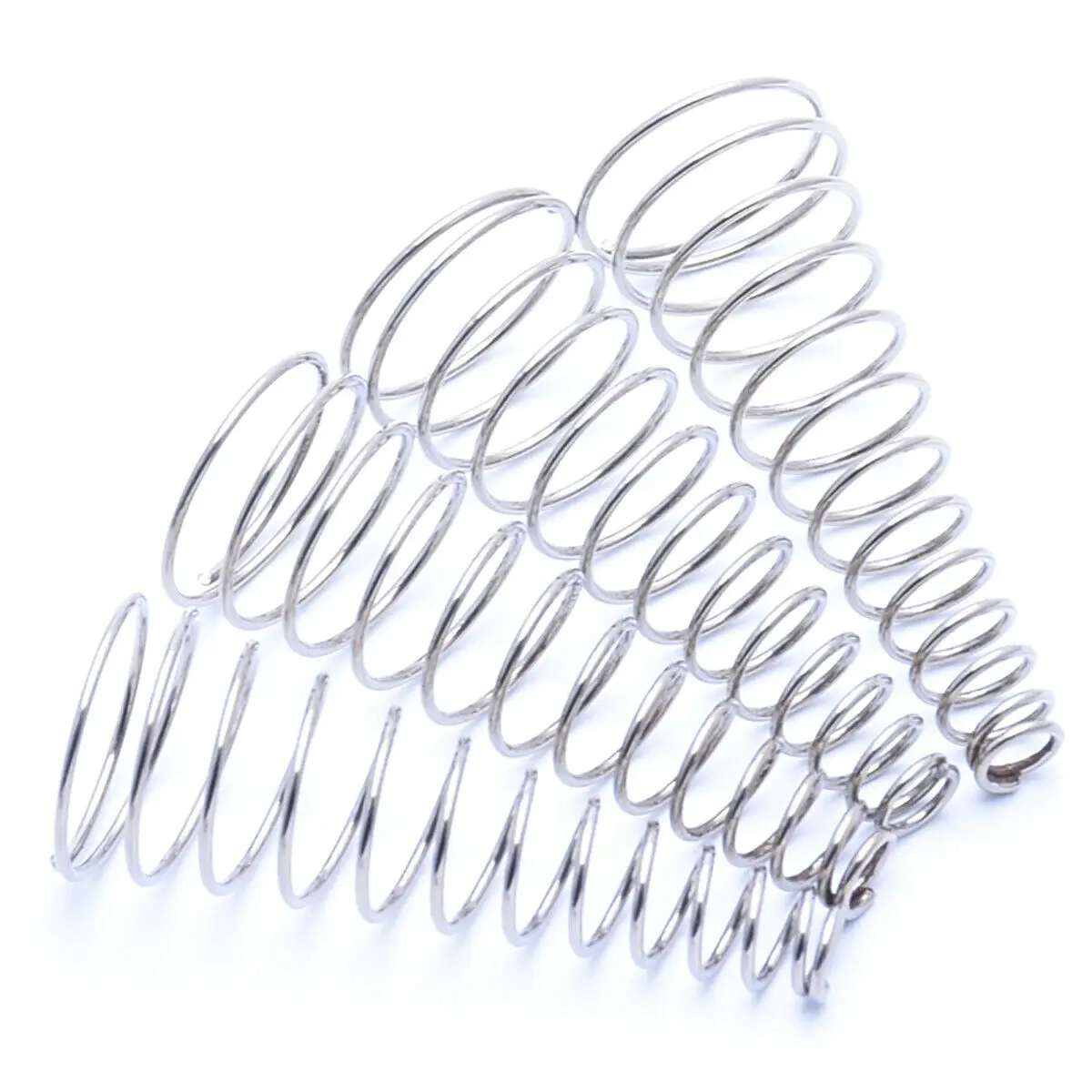 1 Chiếc Thép Không Gỉ 304 Tháp Lò Xo Hình Nón Nón Nén Lò Xo Áp Lực Dây Lò Xo Đường Kính 2Mm