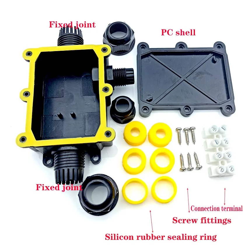 2/3Way IP68 Outdoor Waterdichte Kabel Connector Junction Box Met Terminal 450V