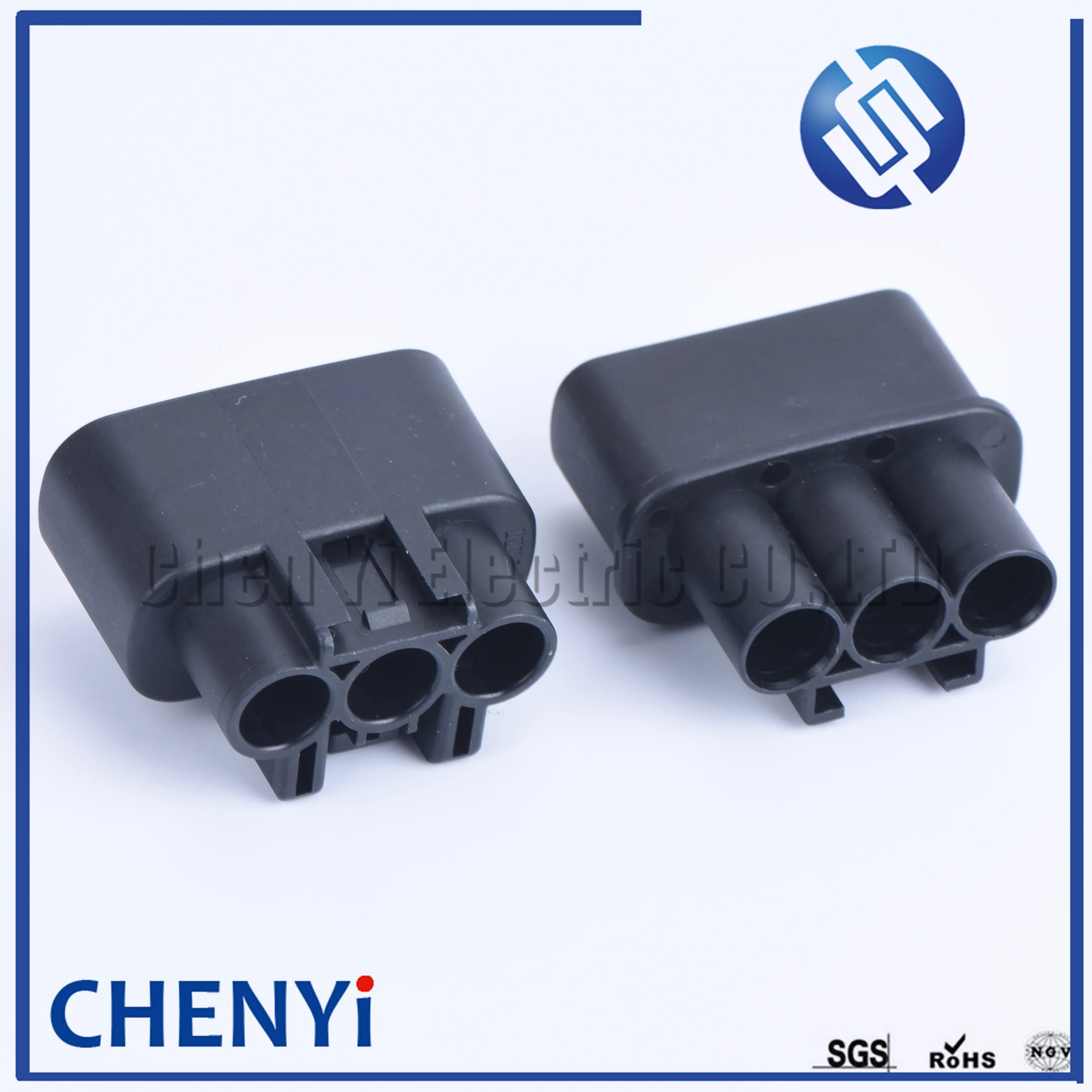 1 set 3 pin car waterproof connector(6.3)  automobile fan right Slot socket plug QLW-A-3F-B QLW-A-3F-GR QLW For Honda QLW-3F-B