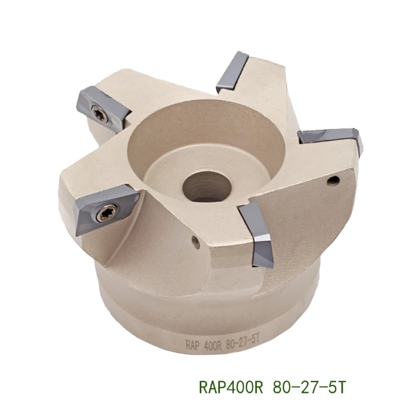RAP300R 50 22 4T RAP300R 63 RAP400R 75도 페이스 밀 헤드 CNC 밀링 커터 밀링 쉘 페이스 밀