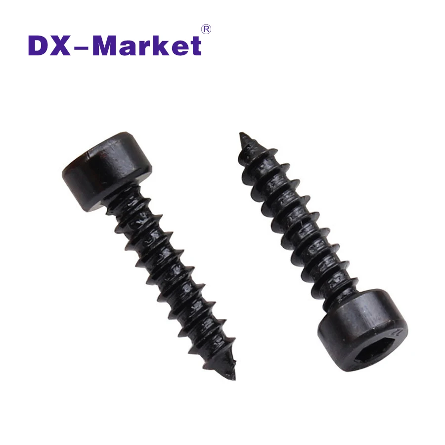 Tornillo con cabeza hexagonal, rosca autorroscante de M6, 16mm-60mm ,A007