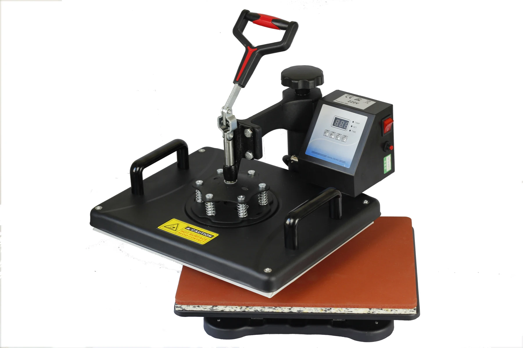 USA stock 30*38CM 8 in 1 Combo Heat press Machine Sublimation Printer 2D Heat Transfer Machine for Cap Mug Plate Tshirts etc