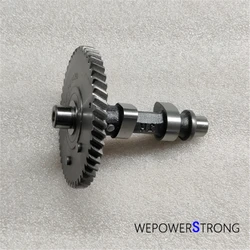 Steel Camshaft Assy. W/ 48 Tilt Teeth Fits for GX160 GX200 168F 170F 5.5-7.5HP Gas Engine 2KW 2.5KW 3KW Generator Spare Parts